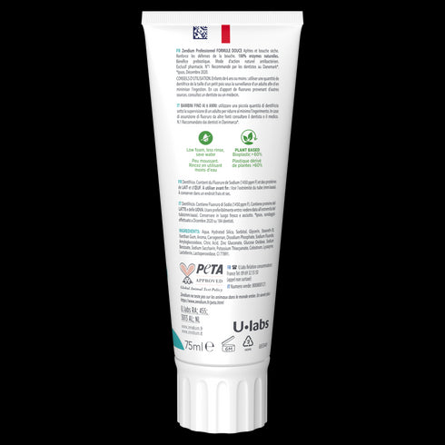 Zendium Professional Gentle Formula Toothpaste 75ML